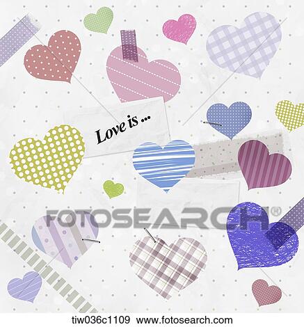 Colorful heart with Love is View Large Photo Image Stock Photo - Colorful heart with Love is. Fotosearch
