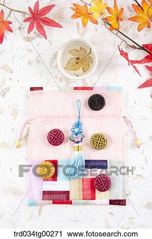 Colorful Korean dessert and clothes accessory on the patch work View Large Photo Image Stock Image - Colorful Korean dessert and clothes accessory on the patch work. Fotosearch