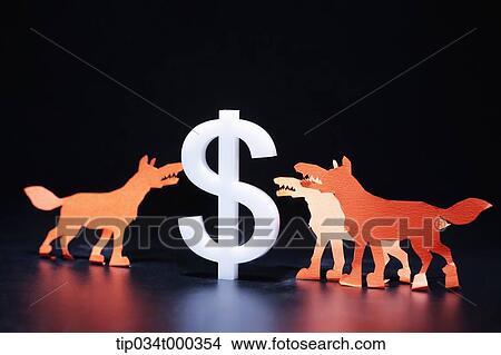 Dollar around the scaring wolves View Large Photo Image Picture - Dollar around the scaring wolves. Fotosearch