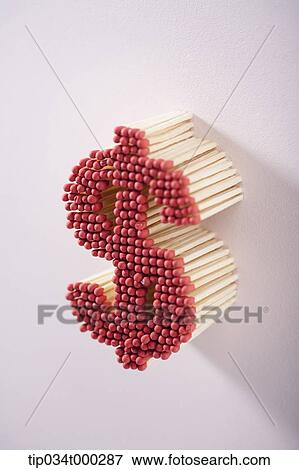 Dollar match View Large Photo Image Stock Photo - Dollar match. Fotosearch
