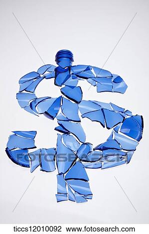 Dollar symbol made of glass View Large Photo Image Stock Image - Dollar symbol made of glass. Fotosearch