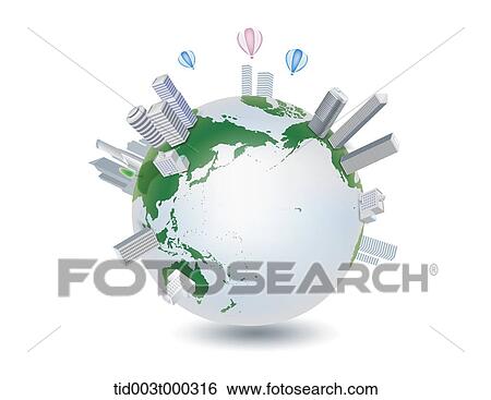 Eco-friendly building around the world View Large Photo Image Stock Photograph - Eco-friendly building around the world. Fotosearch