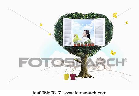 Stock Photo - education and dream of children. Fotosearch
