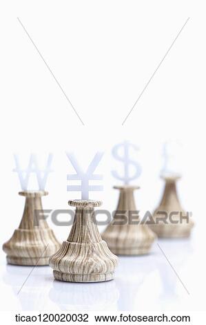 Foreign currency chess piece View Large Photo Image Stock Image - Foreign currency chess piece. Fotosearch