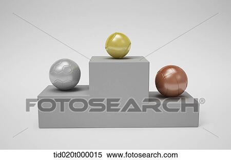 Golden, silver, and bronze balls on the stage View Large Photo Image Stock Photography - Golden, silver, and bronze balls on the stage. Fotosearch