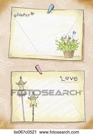 Green plant happy memo and street light love memo View Large Photo Image Stock Image - Green plant happy memo and street light love memo . Fotosearch