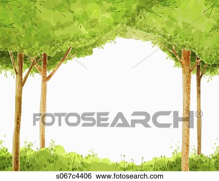 Green trees View Large Photo Image Stock Photograph - Green trees . Fotosearch