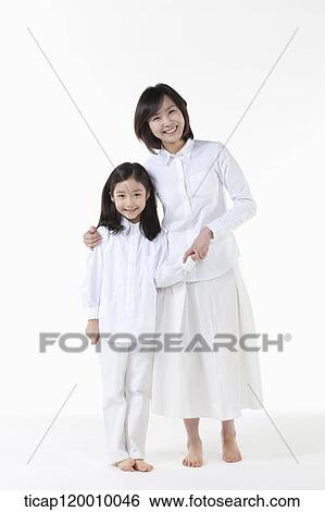 Stock Photograph - Happy mother and daughter. Fotosearch