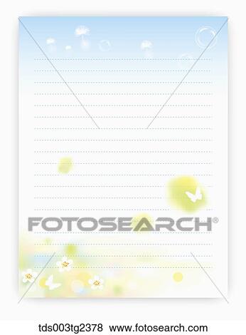 illustrated letter pad View Large Photo Image Stock Photo - illustrated letter pad. Fotosearch