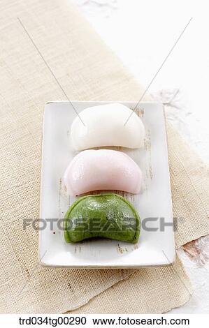Korean rice cake on the dish View Large Photo Image Stock Image - Korean rice cake on the dish . Fotosearch