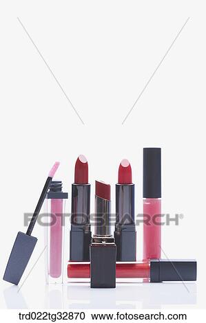 Lip make-up cosmetics View Large Photo Image Stock Image - Lip make-up cosmetics. Fotosearch