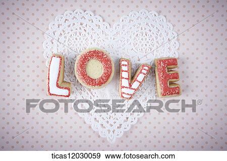 Love donut View Large Photo Image Stock Photo - Love donut . Fotosearch