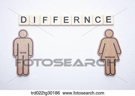 Man wooden block and woman wooden block with difference blocks View Large Photo Image Stock Photograph - Man wooden block and woman wooden block with difference blocks. Fotosearch