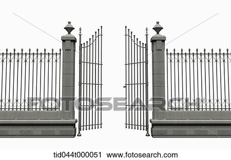 Opening gate View Large Photo Image Stock Image - Opening gate . Fotosearch