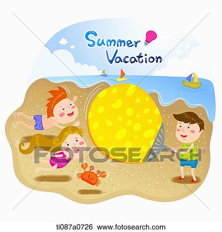 People feeling the wind in the summer vacation View Large Photo Image Stock Photograph - People feeling the wind in the summer vacation . Fotosearch