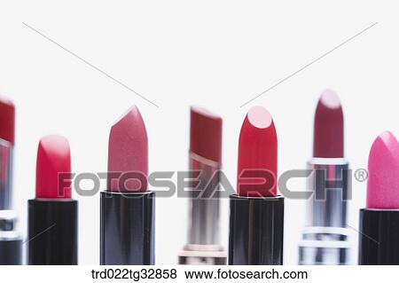 Red and pink lipstick View Large Photo Image Stock Photo - Red and pink lipstick. Fotosearch