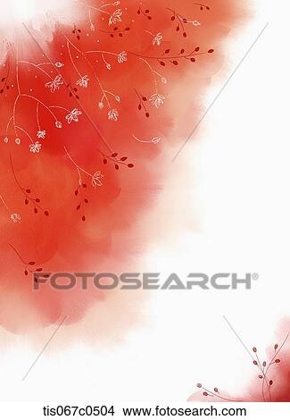 Red and white flower and plant View Large Photo Image Picture - Red and white flower and plant. Fotosearch