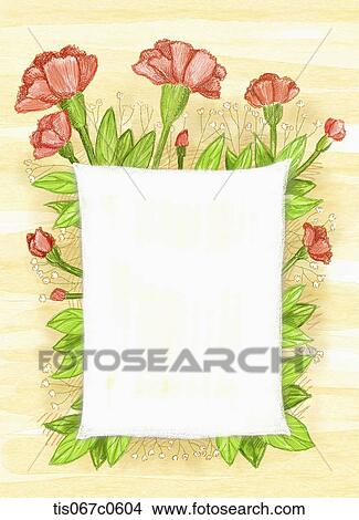 Red carnation and message box View Large Photo Image Picture - Red carnation and message box. Fotosearch
