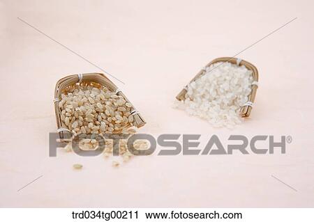 Small strainers with crops View Large Photo Image Stock Image - Small strainers with crops . Fotosearch