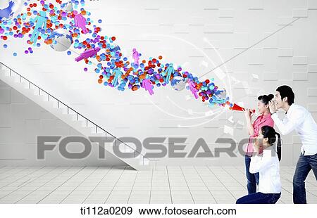Students shouting at flying globe View Large Photo Image Stock Photo - Students shouting at flying globe. Fotosearch