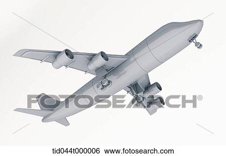 The bottom of flying airplane View Large Photo Image Stock Photograph - The bottom of flying airplane. Fotosearch