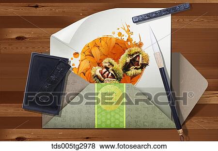 The image of card and fall decorations View Large Photo Image Stock Photo - The image of card and fall decorations. Fotosearch