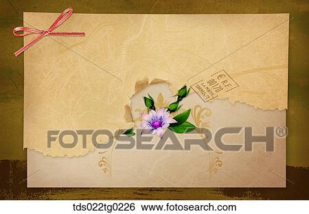 The image of letter and flower View Large Photo Image Stock Photograph - The image of letter and flower. Fotosearch
