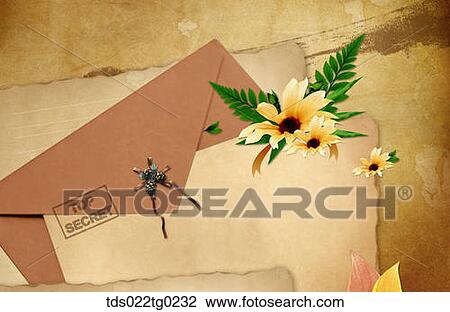 The image of letter and flowers View Large Photo Image Stock Image - The image of letter and flowers. Fotosearch