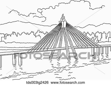 Stock Photograph - The image of olympic bridge. Fotosearch
