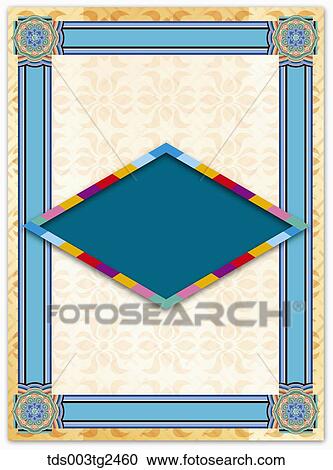 Stock Image - The image of traditional pattern . Fotosearch