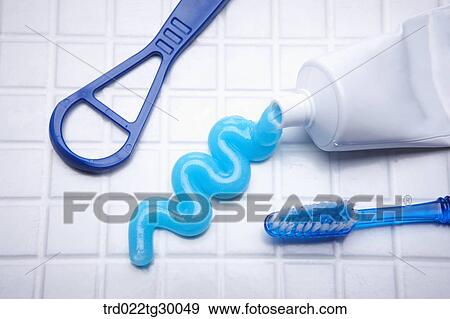 tooth brush and tooth paste View Large Photo Image Stock Photo - tooth brush and tooth paste. Fotosearch