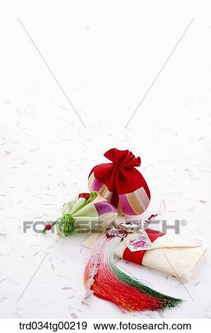 Traditional lucky bags, clothes accessory, and envelope View Large Photo Image Stock Photo - Traditional lucky bags, clothes accessory, and envelope . Fotosearch