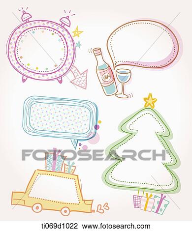 Stock Image - Various memo icons. Fotosearch