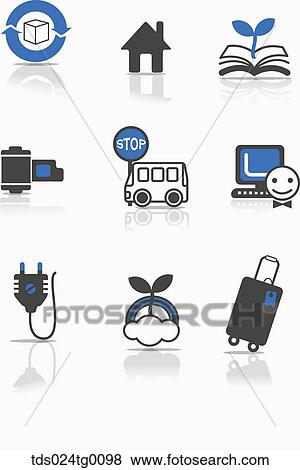 various types of icons View Large Photo Image Stock Photo - various types of icons. Fotosearch