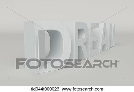 Stock Image - White dream blocks. Fotosearch