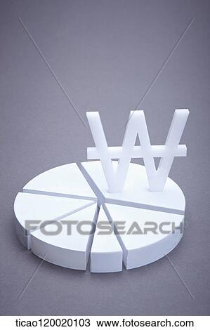 Won on the pie graph View Large Photo Image Stock Image - Won on the pie graph . Fotosearch