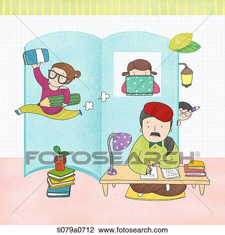 Writers writing the book View Large Photo Image Stock Image - Writers writing the book. Fotosearch