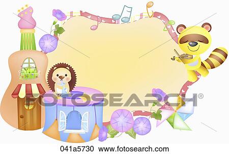 Clipart - animals playing musical instruments. Fotosearch