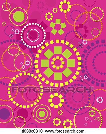 colorful geometric patterns View Large Illustration Clipart - colorful geometric patterns. Fotosearch