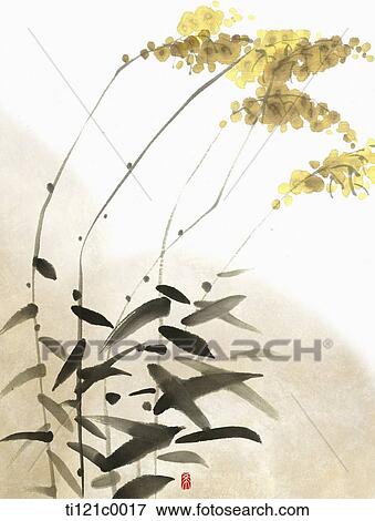 Stock Illustration - flame grass . Fotosearch