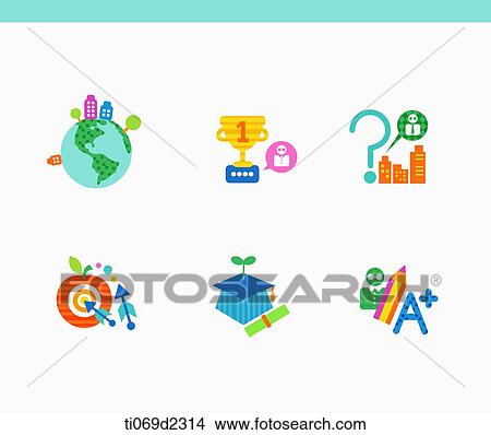 Stock Illustration - icons of technology advance . Fotosearch