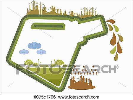 illustration of eco-friendly technology View Large Illustration Stock Illustration - illustration of eco-friendly technology . Fotosearch