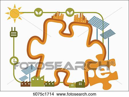 Stock Illustration - illustration of eco-friendly technology . Fotosearch