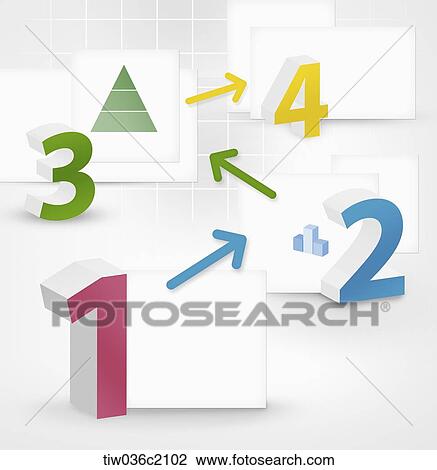 illustration of process step by step View Large Illustration Drawing - illustration of process step by step . Fotosearch