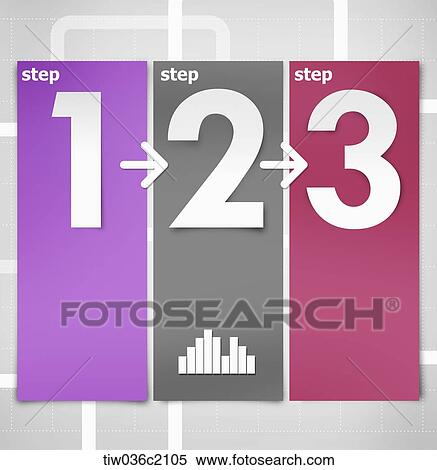 illustration of process step by step View Large Illustration Stock Illustration - illustration of process step by step . Fotosearch