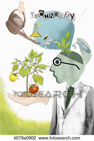 illustration of technology View Large Illustration Drawing - illustration of technology. Fotosearch