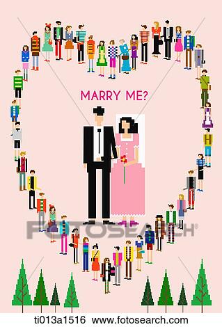 poster campaign for marriage View Large Illustration Stock Illustration - poster campaign for marriage. Fotosearch