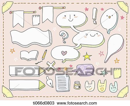 Drawing - speech bubble designs . Fotosearch