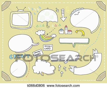 speech bubble designs View Large Illustration Stock Illustration - speech bubble designs . Fotosearch