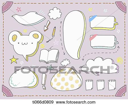 Stock Illustration - speech bubble designs . Fotosearch